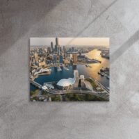 Kaohsiung Harbor Aerial View - Premium Wall Art