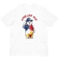 Long Live ROC Taiwan Bear Salute T-Shirt