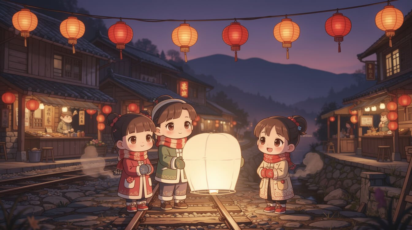 台灣平溪燈節