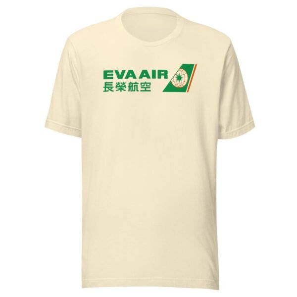 EVA Air Taiwan Airline Logo Vintage T-Shirt - 1 eva air taiwan airline logo