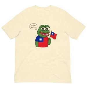 Taiwan Pepe It Feels Good Man Patriot T-Shirt – 2 Taiwan Pepe It Feels Good Man Patriot T-Shirt