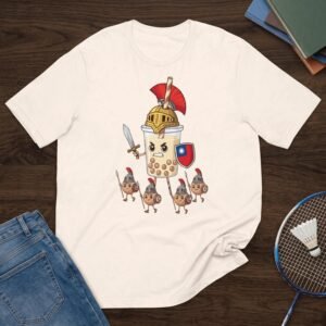 Taiwan Boba Tea Warrior Roman Legion T-Shirt