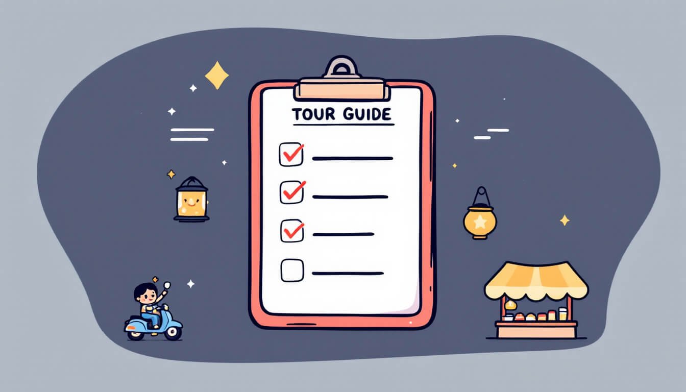 checklist for vetting taiwan tour operators
