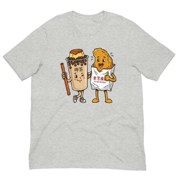 Taiwanese Boba Tea & Fried Chicken Duo T-Shirt - 5 Taiwanese Boba Tea & Fried Chicken Duo T-Shirt