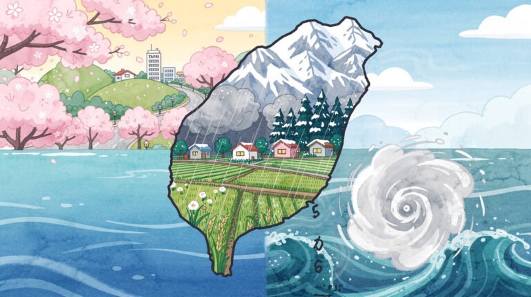 台灣天氣：2026年各地區每月完整氣候指南