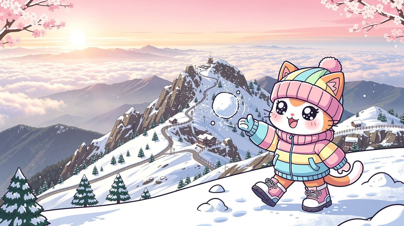 合歡山 台灣 雪山