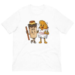 Taiwanese Boba Tea & Fried Chicken Duo T-Shirt