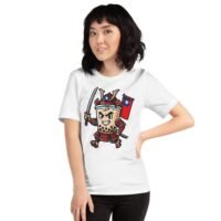 Taiwan Bubble Tea Samurai Warrior T-Shirt