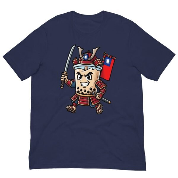 Taiwan Bubble Tea Samurai Warrior T-Shirt - 3 Taiwan Bubble Tea Samurai Warrior T-Shirt