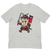 Taiwan Bubble Tea Samurai Warrior T-Shirt