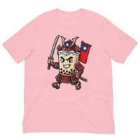 Taiwan Bubble Tea Samurai Warrior T-Shirt