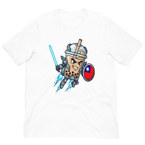 Taiwan Boba Tea Mecha Warrior T-Shirt | Pride Tee - 1 taiwan boba tea mecha warrior