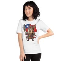 Taiwan Warrior Boba Tea Chibi T-Shirt | Sizes XS–3XL