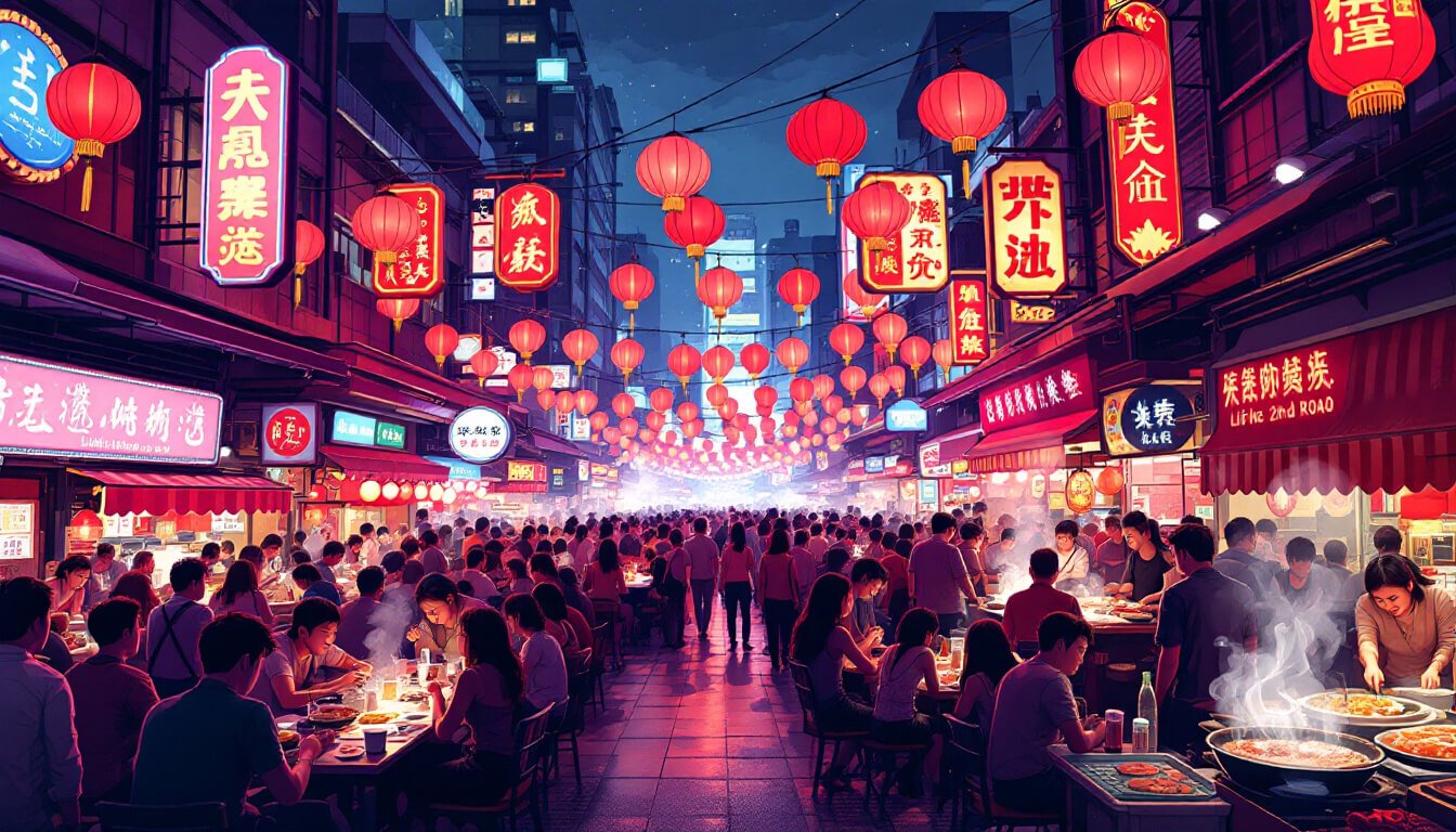 liuhe night market kaohsiung