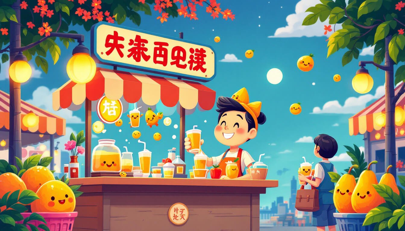 Zheng papaya milk stall Liuhe night market