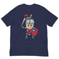 Taiwan Boba Bubble Tea Knight Warrior T-Shirt