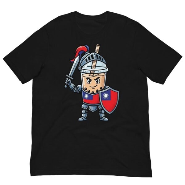 Taiwan Boba Bubble Tea Knight Warrior T-Shirt - 3 Taiwan Boba Bubble Tea Knight Warrior T-Shirt
