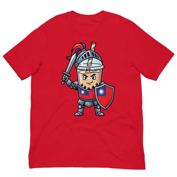 Taiwan Boba Bubble Tea Knight Warrior T-Shirt - 4 Taiwan Boba Bubble Tea Knight Warrior T-Shirt