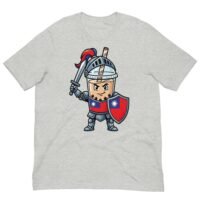 Taiwan Boba Bubble Tea Knight Warrior T-Shirt