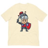 Taiwan Boba Bubble Tea Knight Warrior T-Shirt
