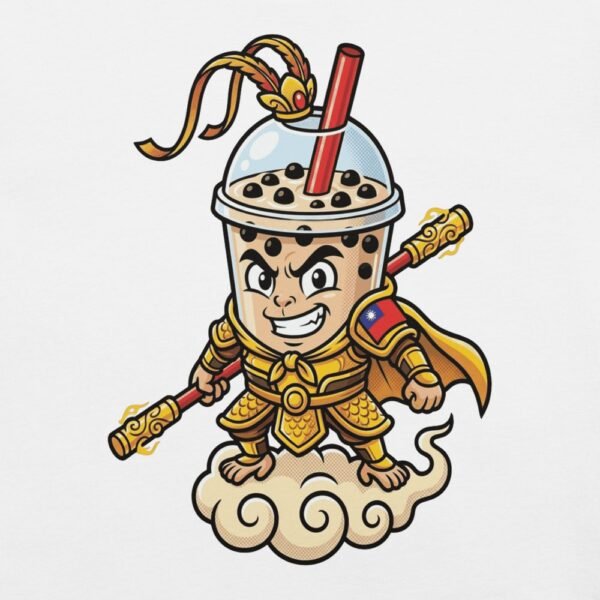 Monkey King Taiwan Bubble Tea Warrior T-Shirt - 11 Monkey King Taiwan Bubble Tea Warrior T-Shirt