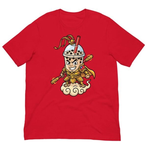 Monkey King Taiwan Bubble Tea Warrior T-Shirt - 3 Monkey King Taiwan Bubble Tea Warrior T-Shirt