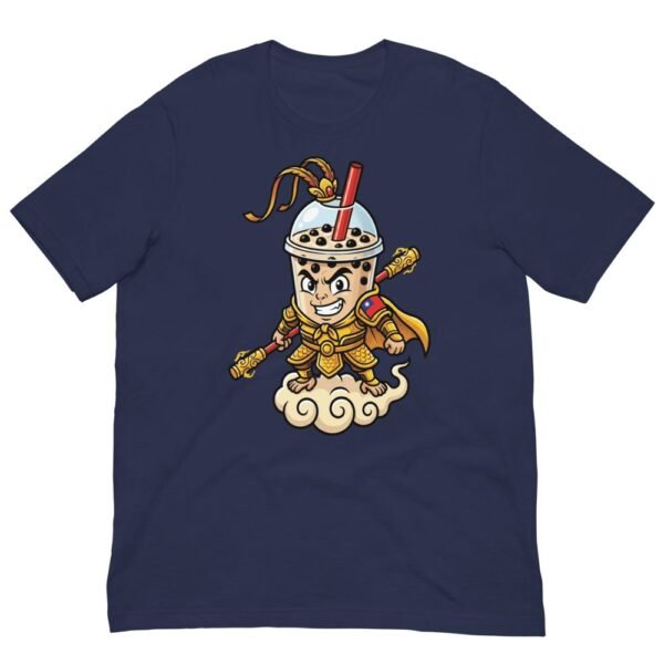 Monkey King Taiwan Bubble Tea Warrior T-Shirt - 4 Monkey King Taiwan Bubble Tea Warrior T-Shirt