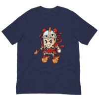 Nezha Taiwan Boba Bubble Tea Warrior T-Shirt