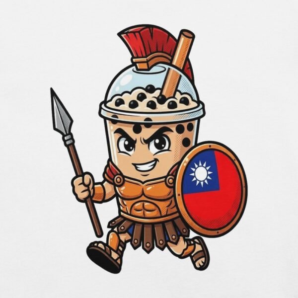 Taiwan Boba Tea Spartan Warrior T-Shirt | Pride Tee - 11 Taiwan Boba Tea Spartan Warrior T-Shirt | Pride Tee