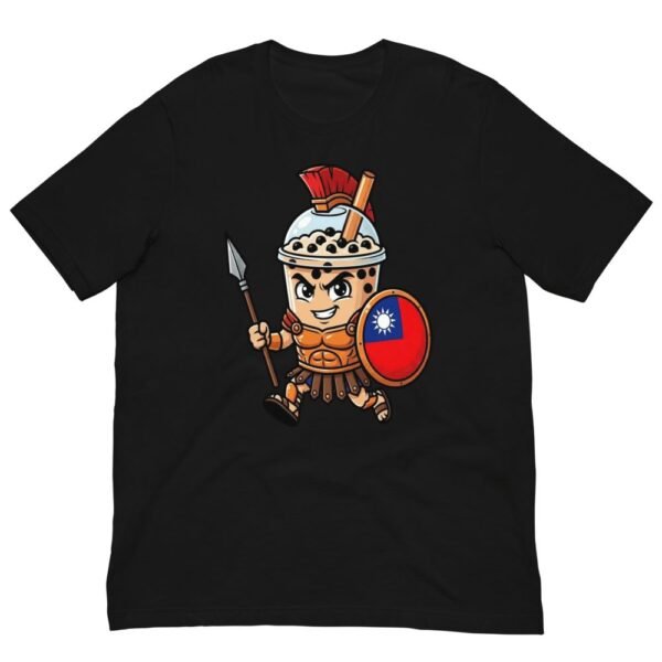 Taiwan Boba Tea Spartan Warrior T-Shirt | Pride Tee - 2 Taiwan Boba Tea Spartan Warrior T-Shirt | Pride Tee