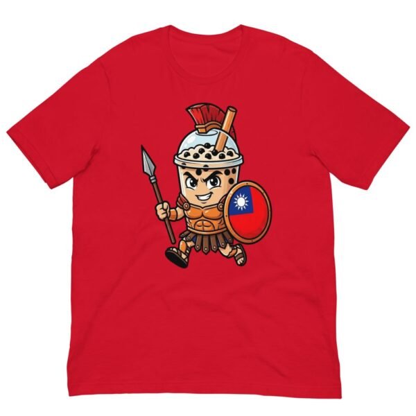 Taiwan Boba Tea Spartan Warrior T-Shirt | Pride Tee - 3 Taiwan Boba Tea Spartan Warrior T-Shirt | Pride Tee