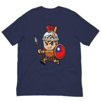 Taiwan Boba Tea Spartan Warrior T-Shirt | Pride Tee