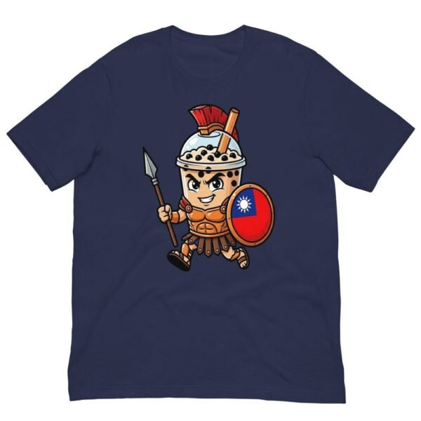 Taiwan Boba Tea Spartan Warrior T-Shirt | Pride Tee - 4 Taiwan Boba Tea Spartan Warrior T-Shirt | Pride Tee