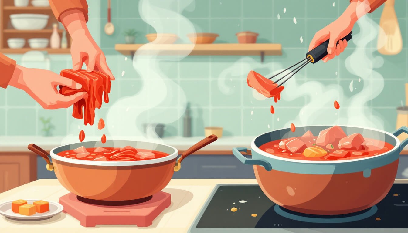 hongshao braising method for beef noodle soup