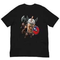 Taiwan Boba Tea Viking Warrior T-Shirt | Taiwan Pride