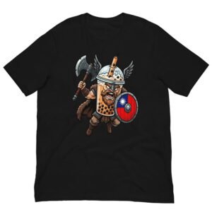 Taiwan Boba Tea Viking Warrior T-Shirt | Taiwan Pride