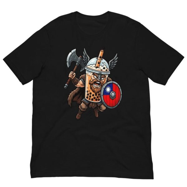 Taiwan Boba Tea Viking Warrior T-Shirt | Taiwan Pride - 2 Taiwan Boba Tea Viking Warrior T-Shirt | Taiwan Pride
