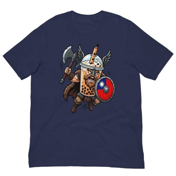 Taiwan Boba Tea Viking Warrior T-Shirt | Taiwan Pride - 3 Taiwan Boba Tea Viking Warrior T-Shirt | Taiwan Pride