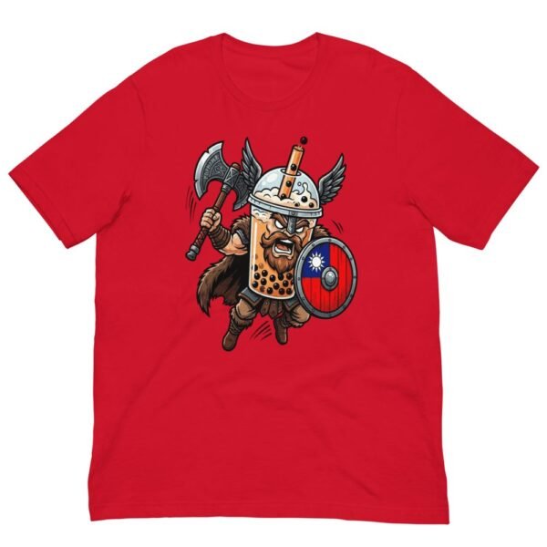 Taiwan Boba Tea Viking Warrior T-Shirt | Taiwan Pride - 4 Taiwan Boba Tea Viking Warrior T-Shirt | Taiwan Pride