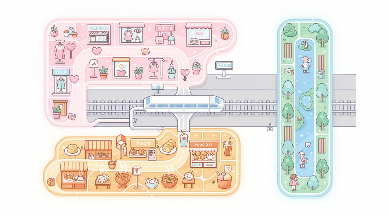 zhongshan taipei neighborhoods map