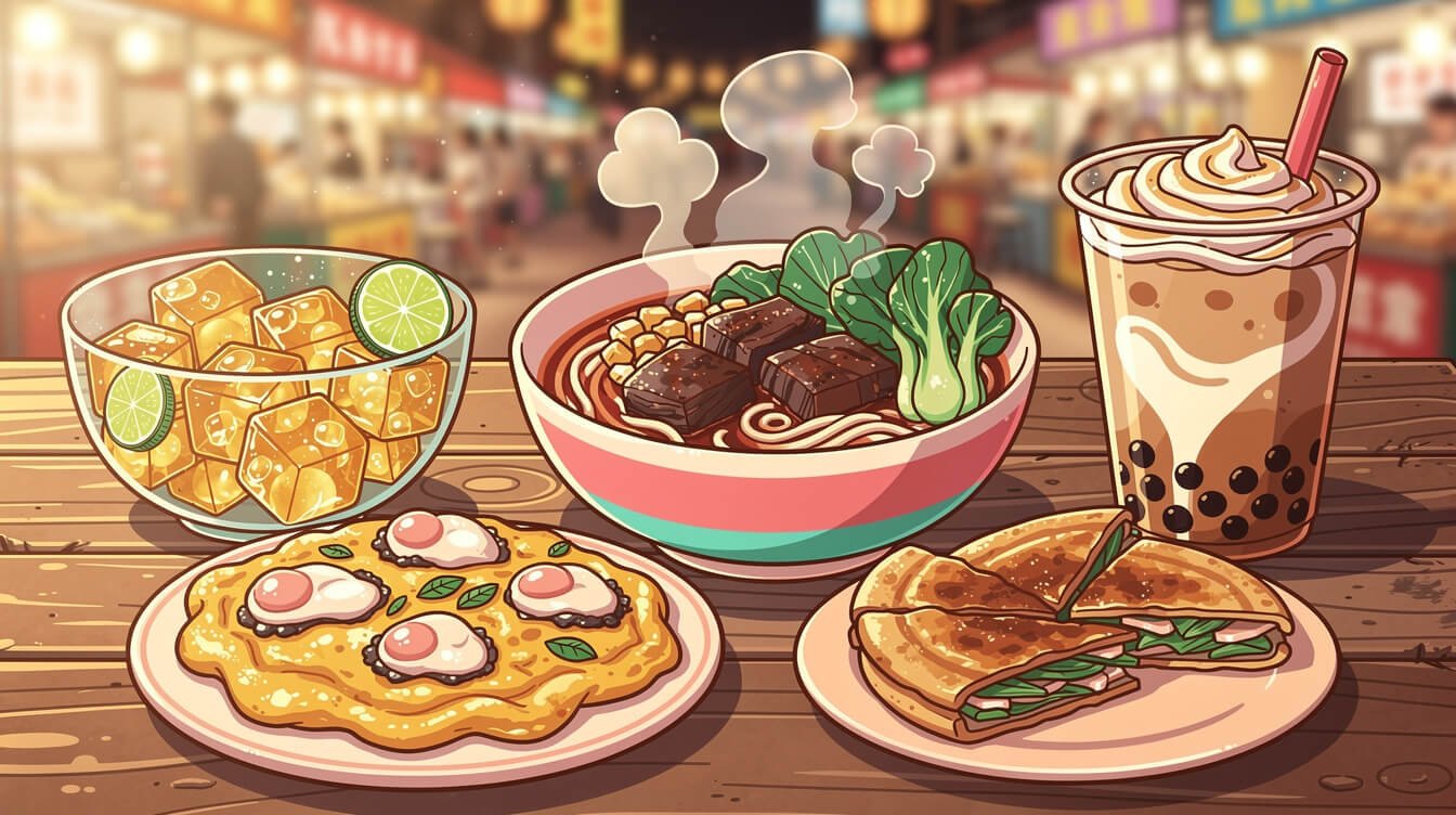 Zhongshan Taipei food and cafes