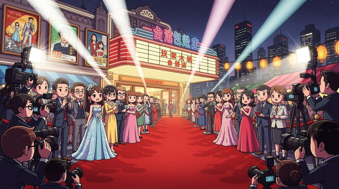 Taiwan film premiere red carpet Taipei