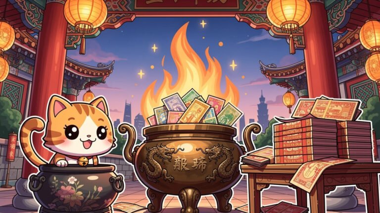 Joss Paper (紙錢): Why Taiwan Burns Ghost Money by the Ton Every August