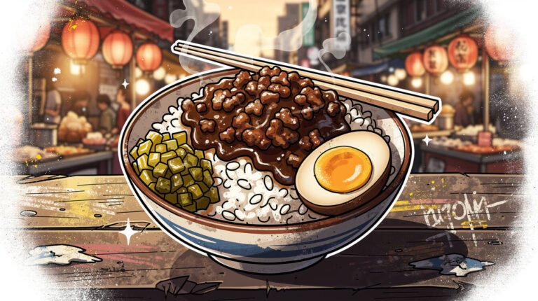 Lu Rou Fan (滷肉飯): The Glossy Braised Pork Bowl That Is Taiwan’s National Dish