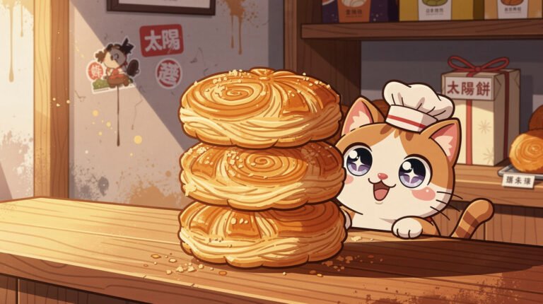 Suncake (太陽餅): The Flaky Taichung Pastry That’s the Ultimate Taiwanese Souvenir