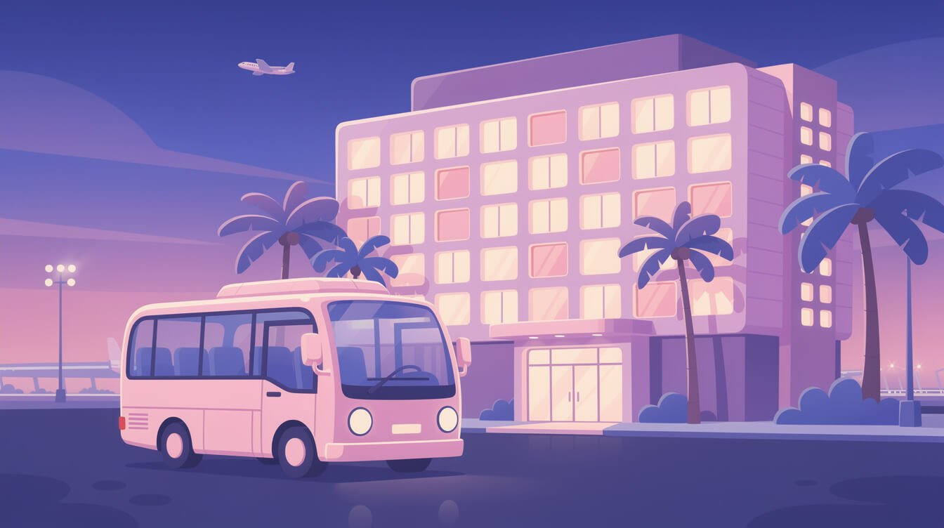 modern airport hotel near Kaohsiung International Airport