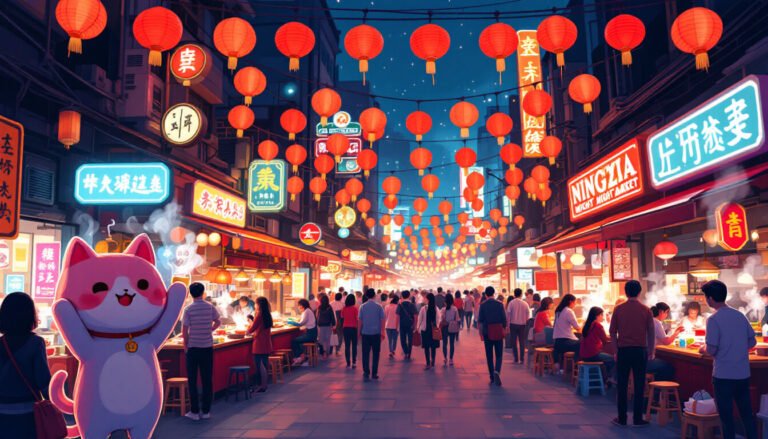 台灣寧夏夜市：米其林星級街頭美食天堂，當地人不願分享