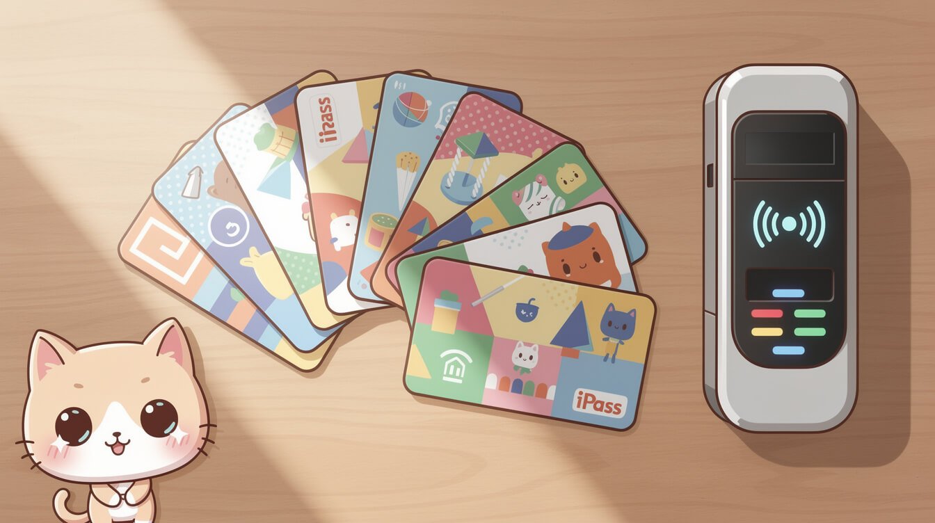 Taiwan EasyCards and iPass fare cards
