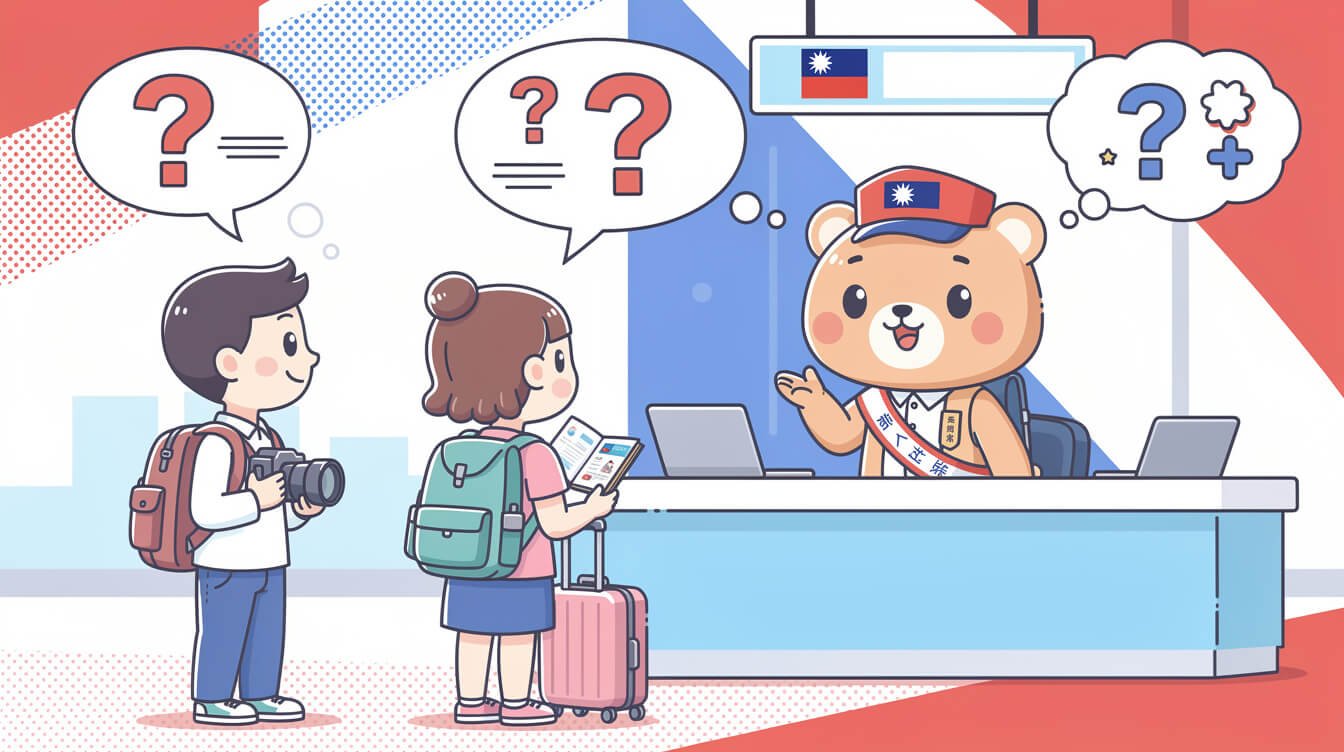 taiwan arrival card frequently asked questions