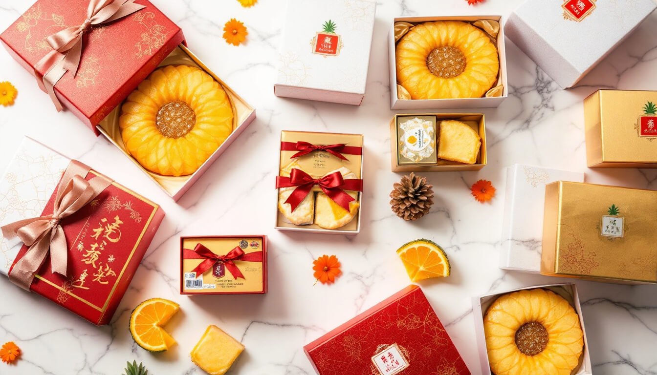 taiwan pineapple cake brands ranked gift boxes chia te sunnyhills
